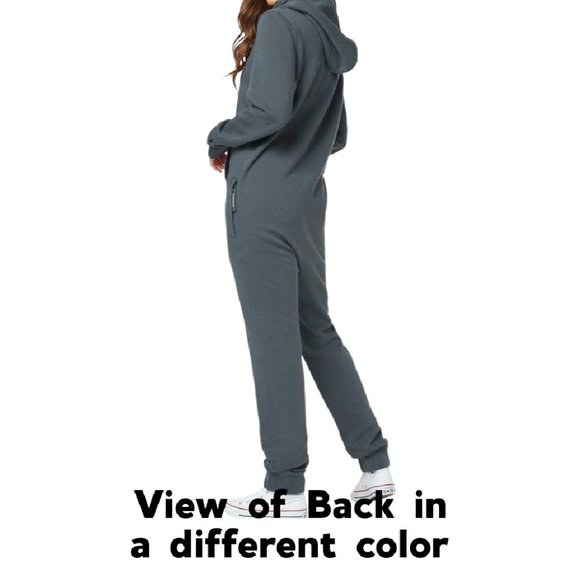 The Original Norwegian One Piece Jumpsuit Hooded Loungewear Turquoise S - Picture 2 of 6